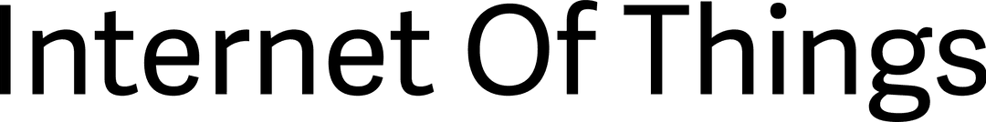 Internet of Things Concept on Transparent Background Vector