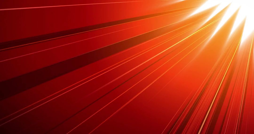 Vibrant Red Light Beams and Lines Creating Dynamic Background