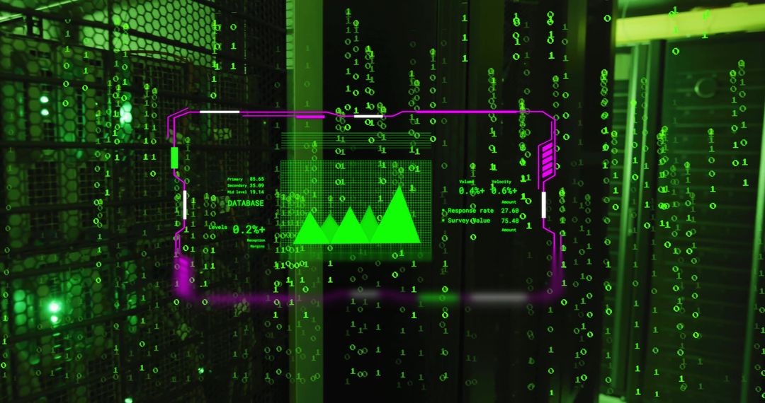 Data Processing on Futuristic Digital Interface