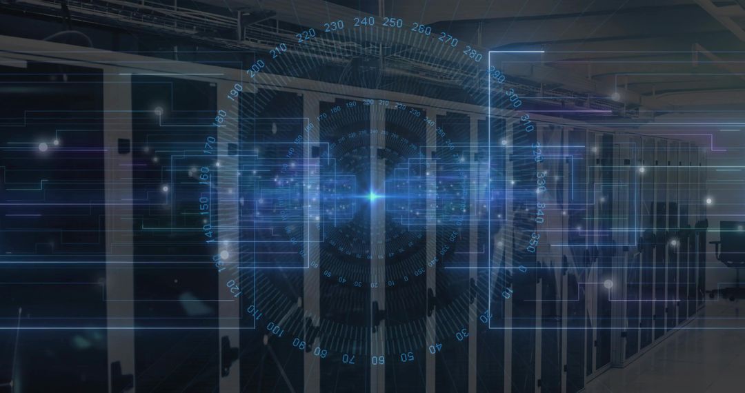 Holographic Interface Projection on Data Center Server Racks