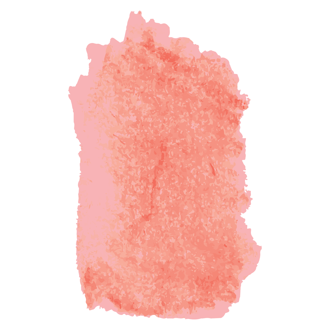 Abstract Coral Texture on Transparent Background