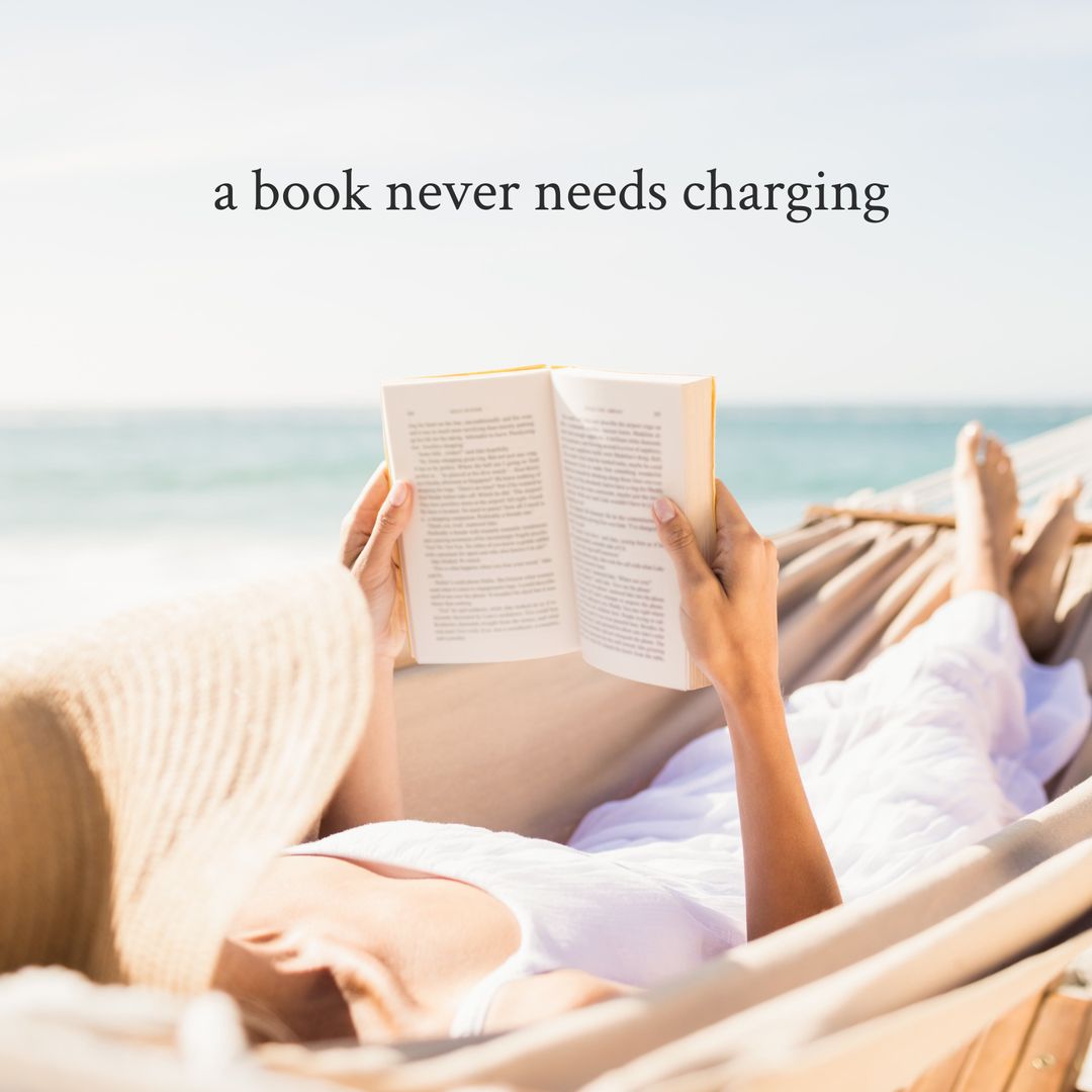 Relaxing Beach Reading Declares Books a Timeless Inspiration