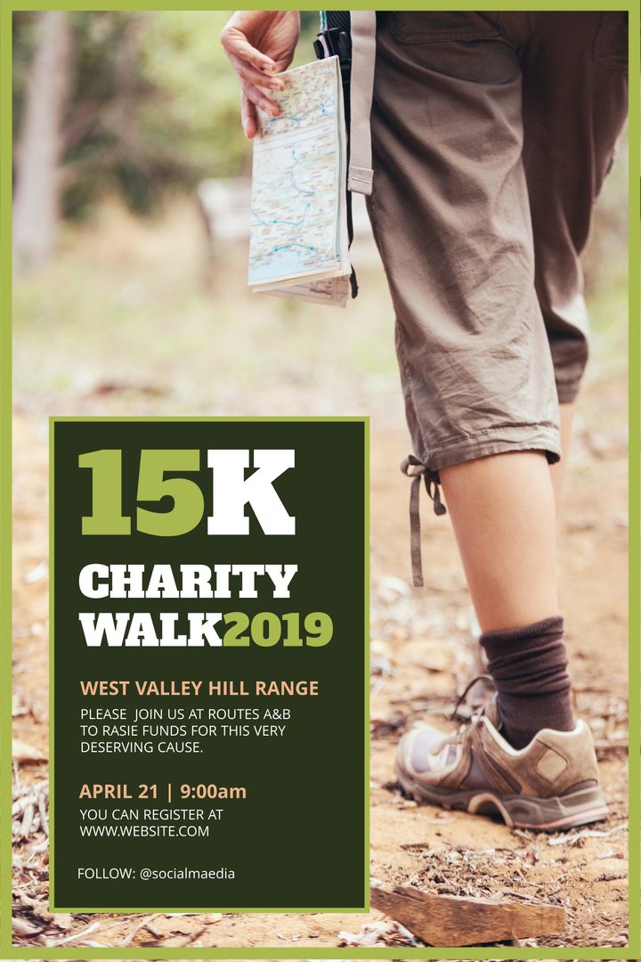 15K Charity Walk Promoting Community and Determination
