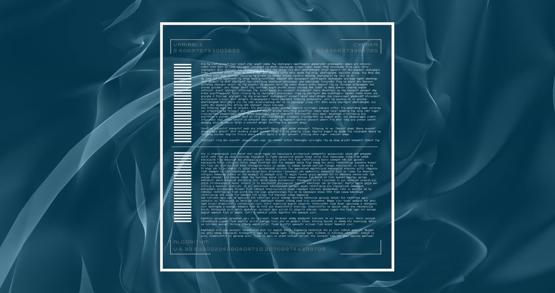 Abstract Data Processing and Algorithm Waves on Dark Background - Free Images, Stock Photos and Pictures on Pikwizard.com