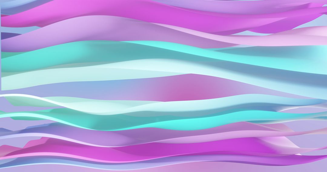 Vibrant Abstract Waves with Colorful Gradients