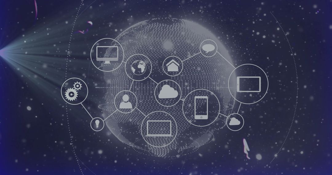 Digital Network and Connectivity in Futuristic Cyberspace