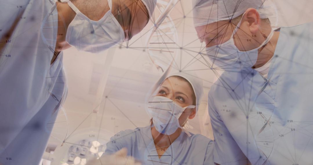 Team of Surgeons Collaborates with Technology Network Overlay in Operating Room