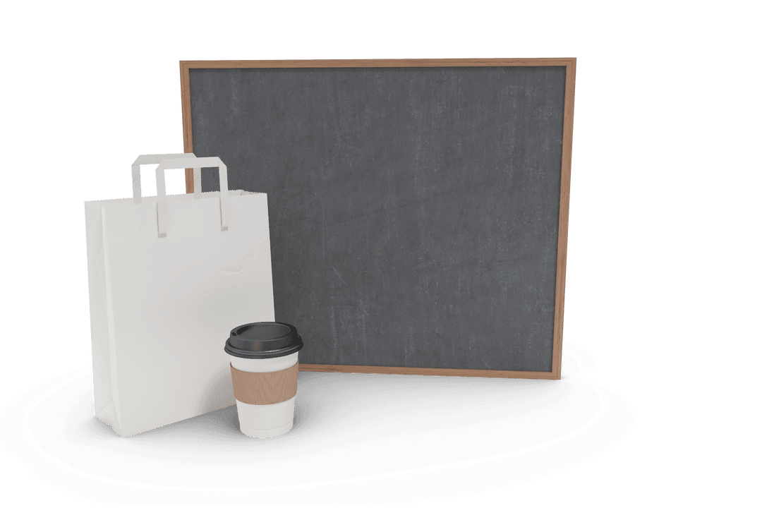 Transparent Education and Relaxation Concept with Blackboard