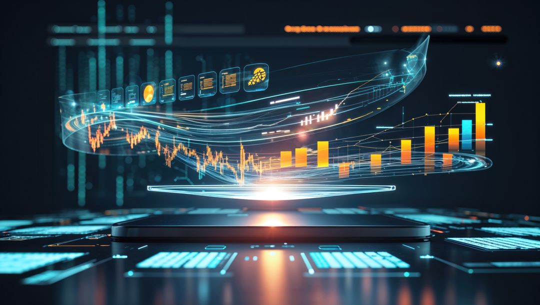 Futuristic Data Analysis with Holographic Financial Graphs