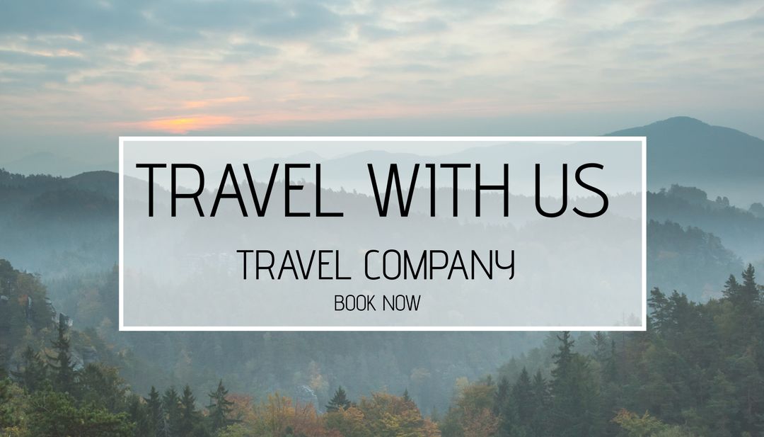 Serene Sunrise Over Misty Mountains Offering Travel Inspiration