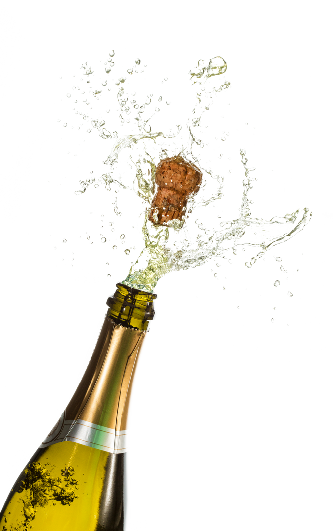 Champagne Bottle Popping with Bubbles on Transparent Background - Download Free Stock Images Pikwizard.com