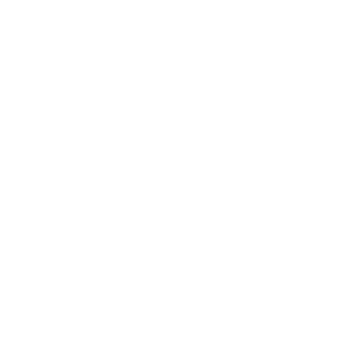 White Abstract Shape Design on Transparent Background