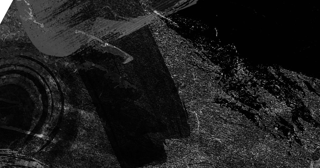 Dynamic Abstract Shapes on Dark Canvas