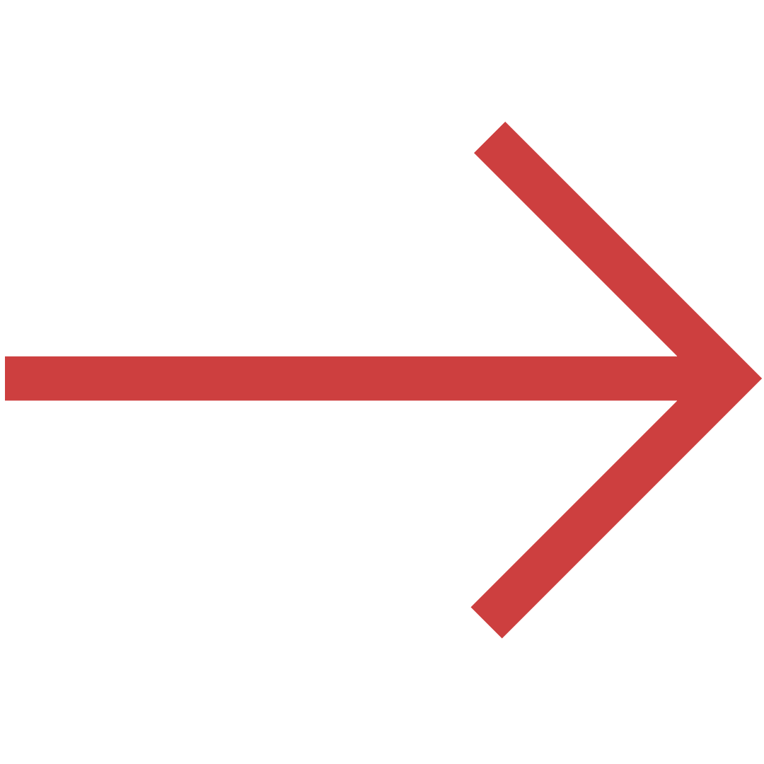 Red Arrow on Transparent Background for Directional Design