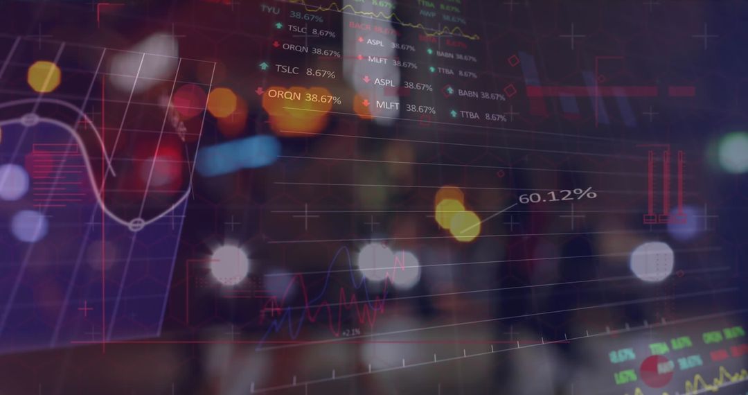 Stock Market Visualization with Urban City Overlay