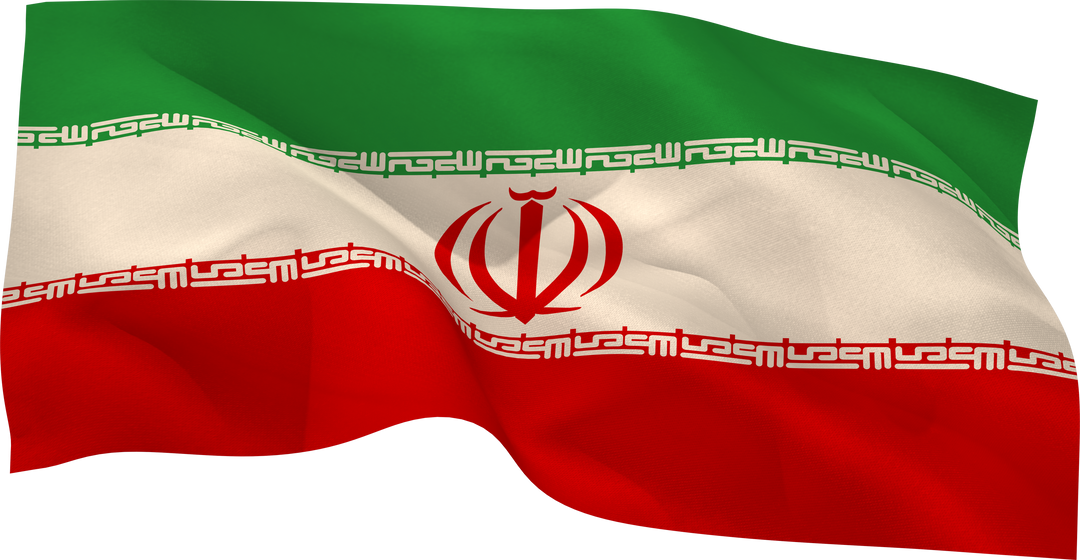 Iran National Flag on Transparent Background - Download Free Stock Images Pikwizard.com