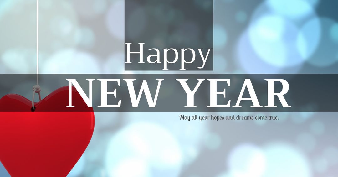 Heartful New Year Wishes Celebrating New Beginnings