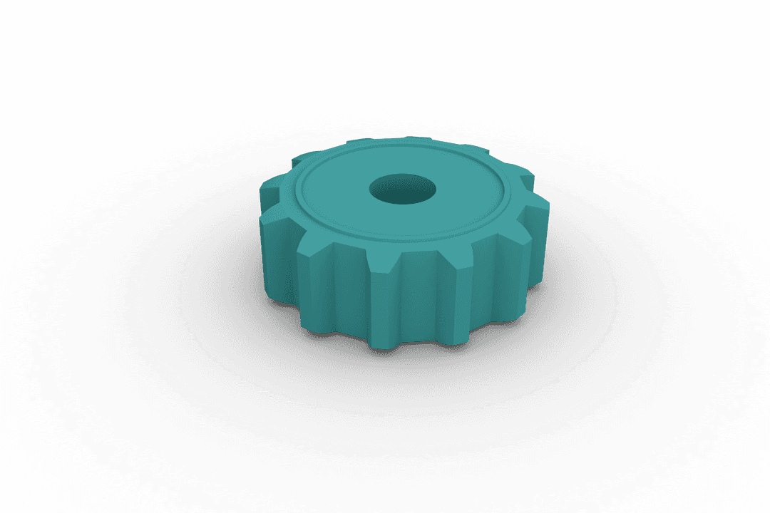 Transparent Background Gray Cog Digital Illustration