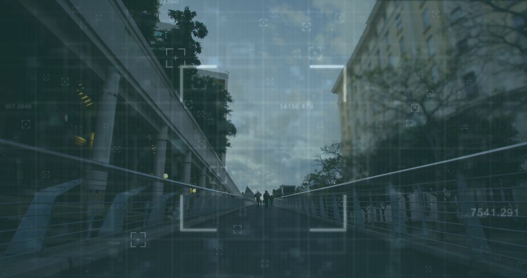 Financial Data Processing Over Walking City Commuters