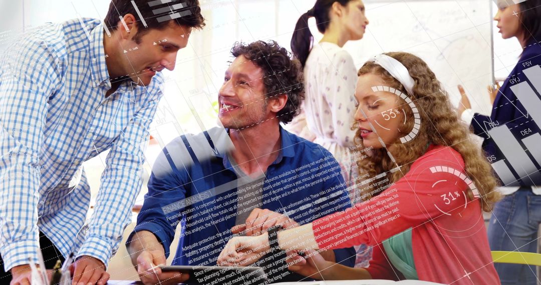 Global Teams Collaborating on Financial Data Projects