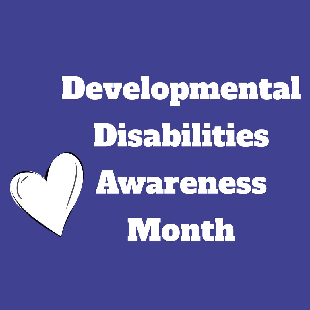 Developmental Disabilities Awareness Month Colorful Poster