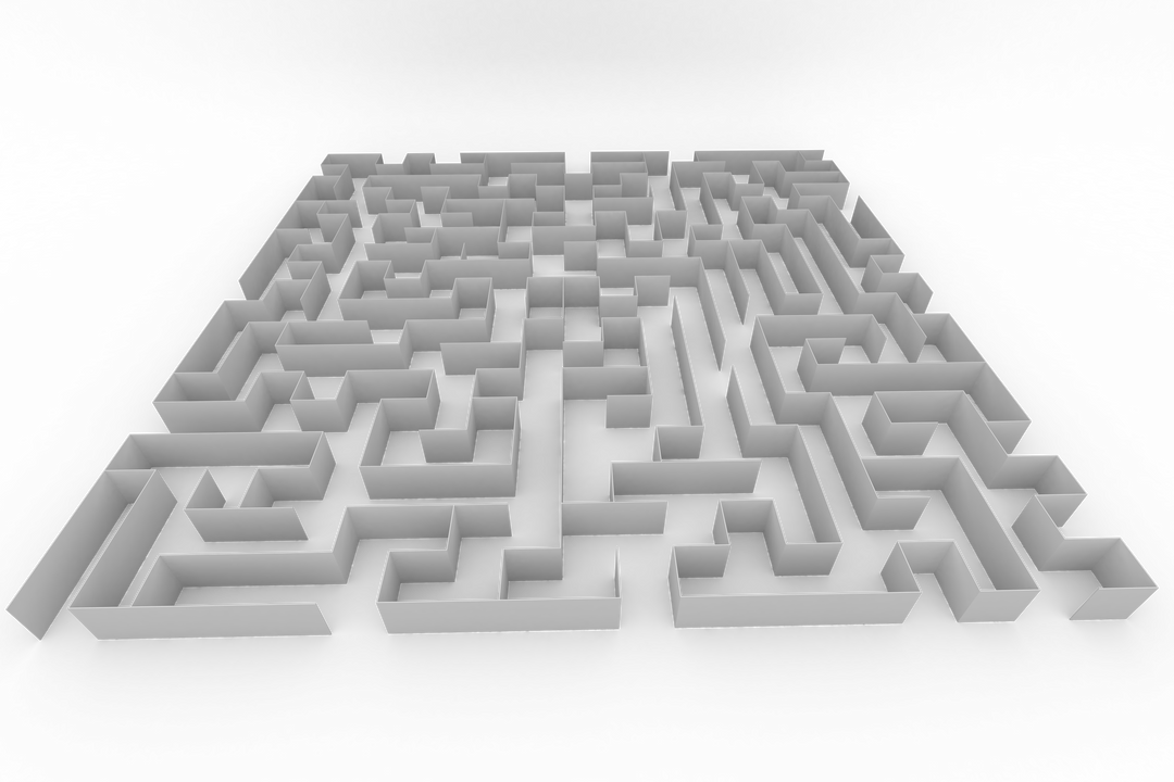 Digital Gray Square Maze on Transparent Background Illustration - Download Free Stock Images Pikwizard.com