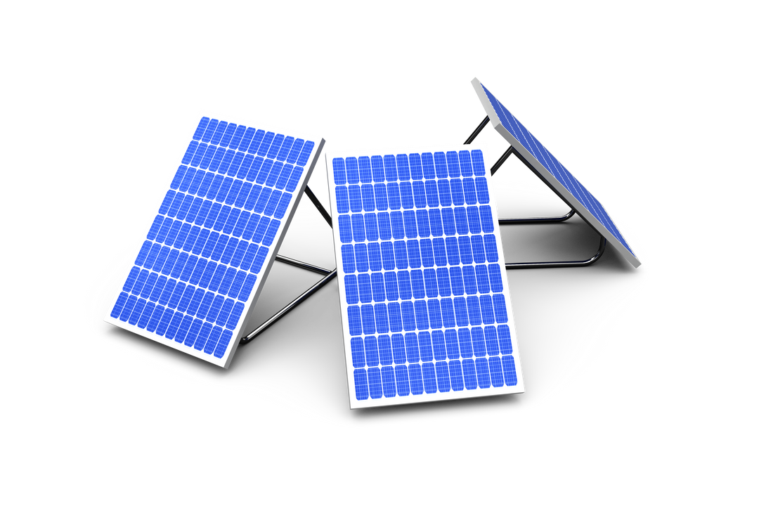 Transparent 3D Blue Solar Panels on Black Background - Download Free Stock Images Pikwizard.com