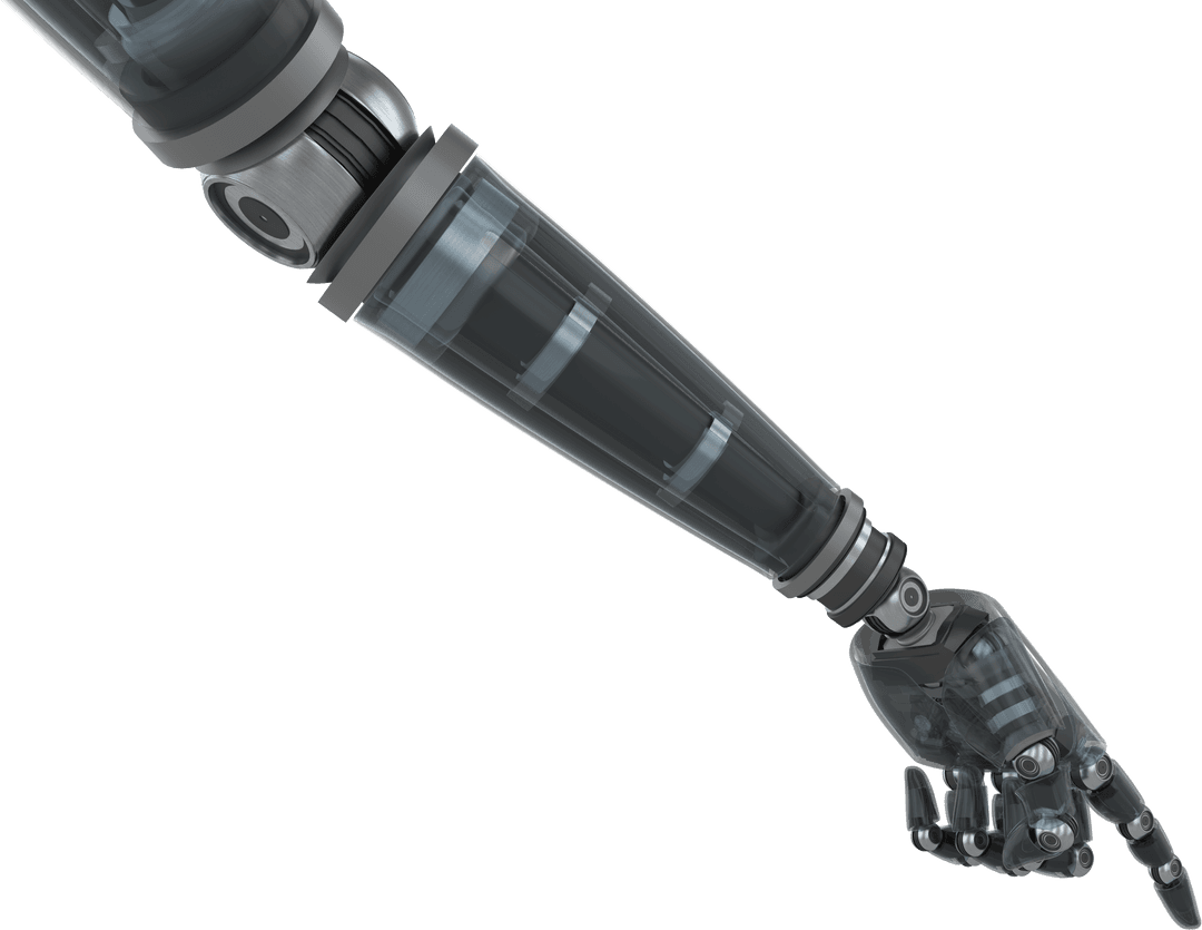 Transparent Robotic Arm with Advanced Articulation