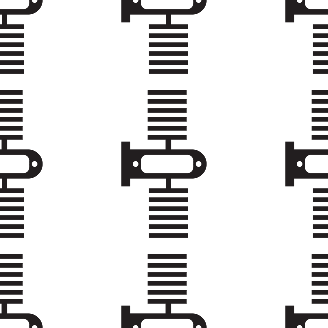 Digital Illustration of Machine Parts on Transparent Background