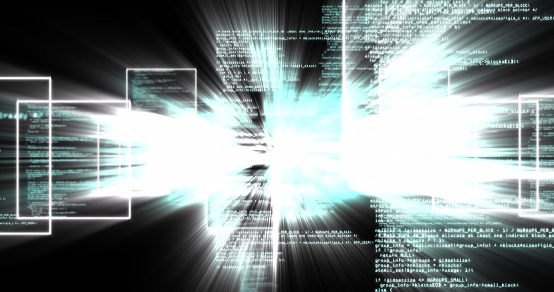 Futuristic Data Streams and Digital Interfaces