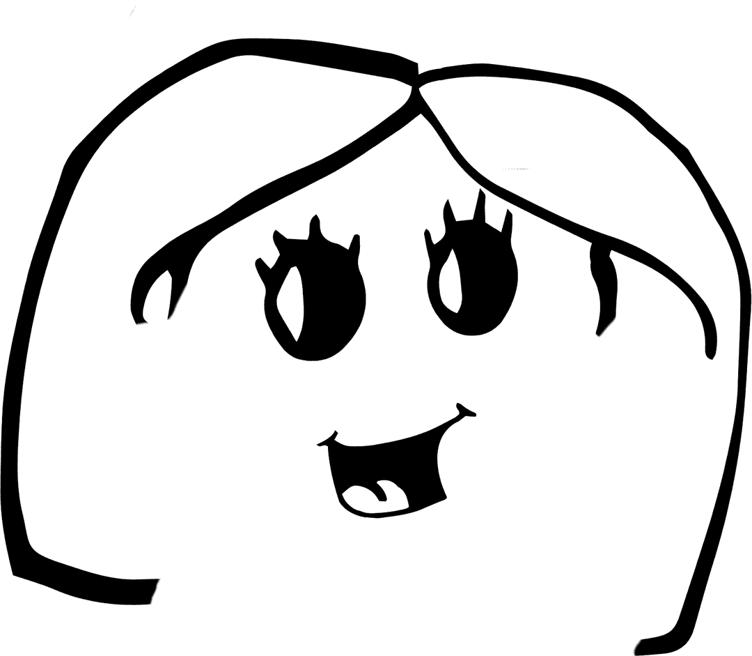 Transparent Cartoon Smiling Face Icon Isolated Vector