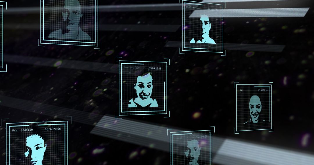 Futuristic Holographic Data Profiles in Cyberspace