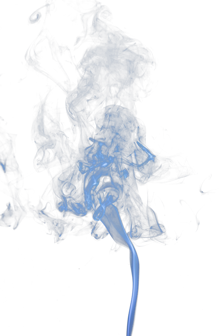 Mystical Blue Smoke on Transparent Background for Unique Designs - Download Free Stock Images Pikwizard.com