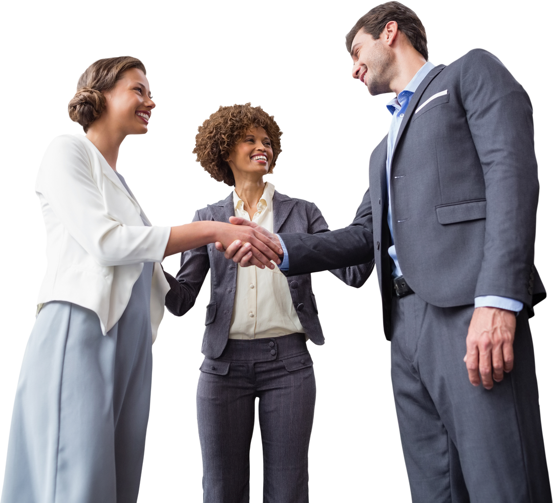 Transparent Business Networking Handshake Among Professionals - Download Free Stock Images Pikwizard.com