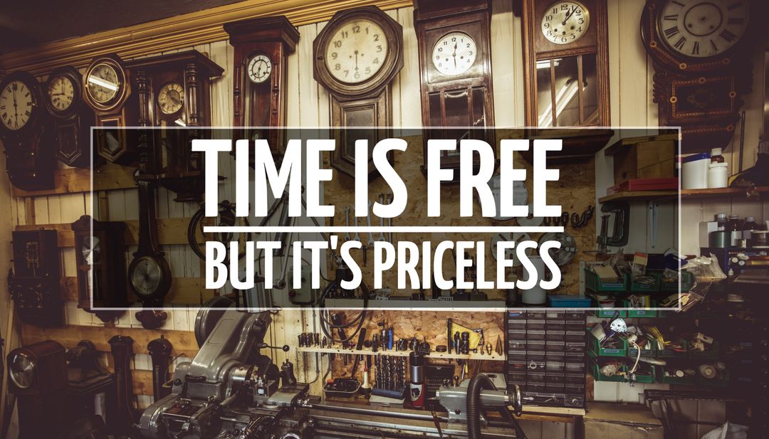 Vintage Clocks Embracing Time's Value Paradox in Antique Workshop
