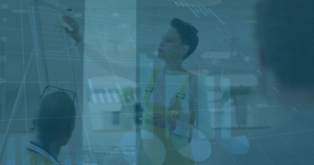 Diverse Business Team Analyzing Financial Data and Charts