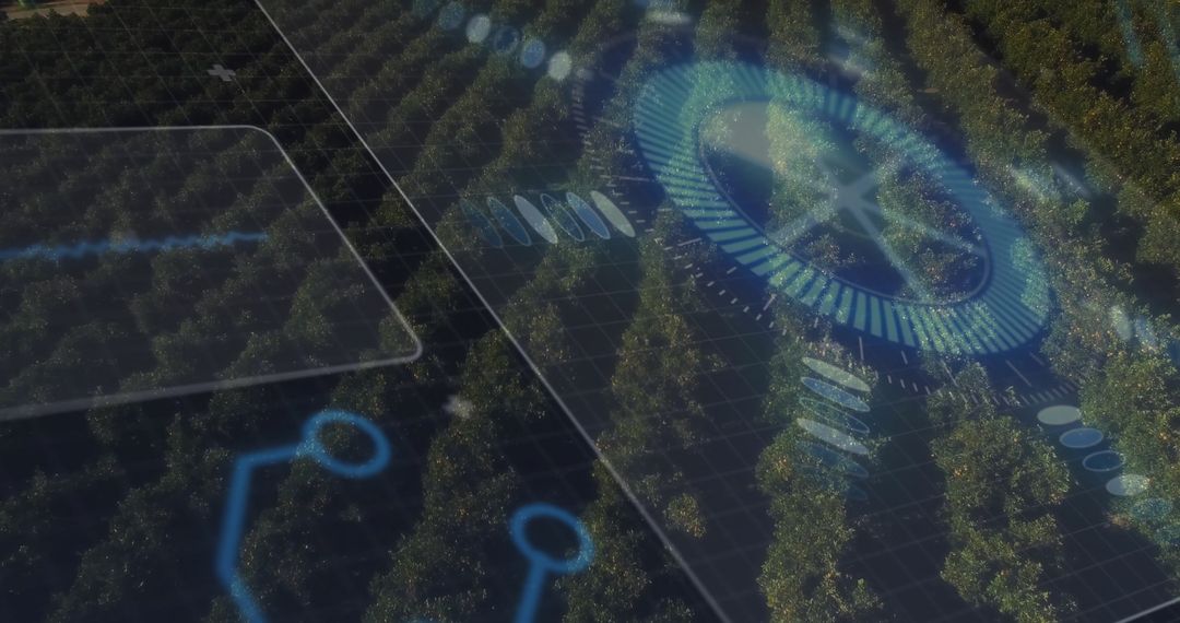 Aerial Precision Agriculture with Holographic Data Overlay