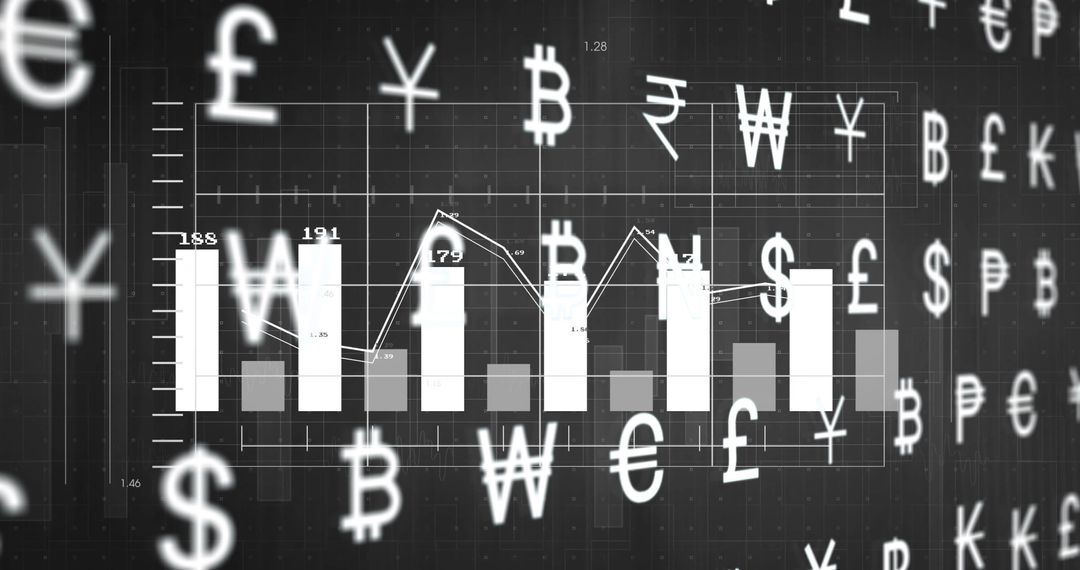Global Currencies Against Dynamic Stock Market Graphs
