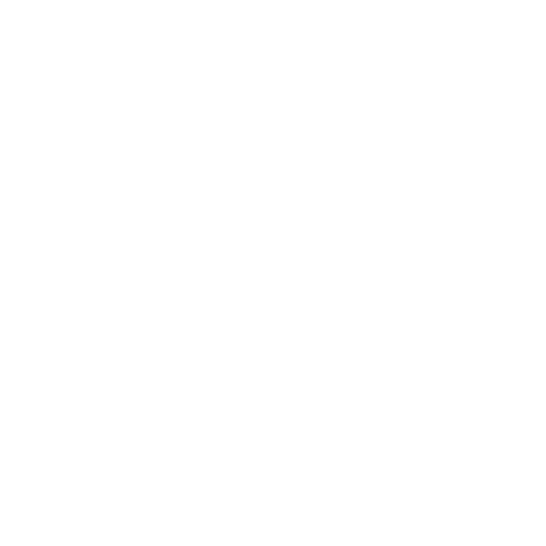 Abstract White Line Design on Transparent Background