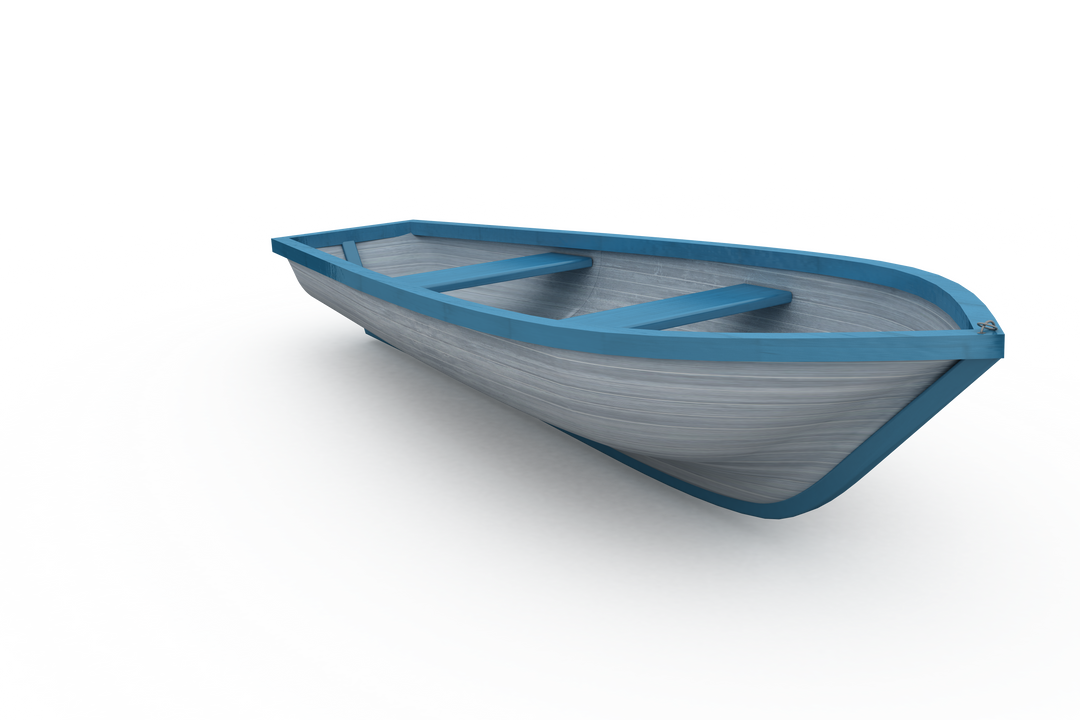 Transparent Boat with Blue and White Paint Inspiration - Download Free Stock Images Pikwizard.com