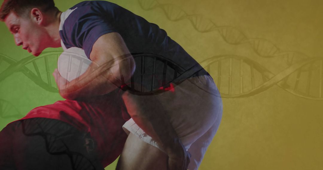 Dynamic Rugby Action: Tackling Attitude and Team Spirit with DNA Elements