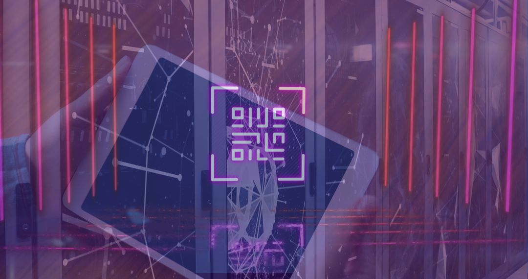 Futuristic Digital Data Processing Conceptual Visuals