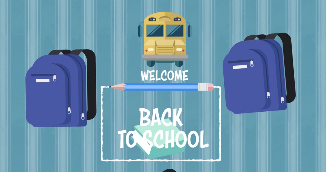 Illustration Signifying Welcome Back to School