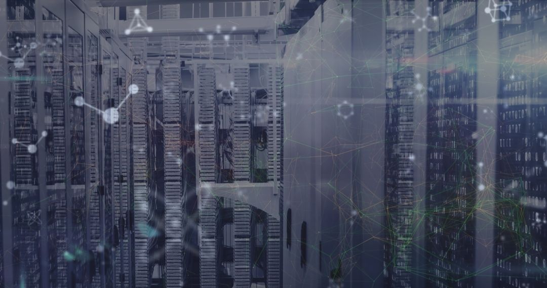 Digital Network Connections Over Modern Data Center