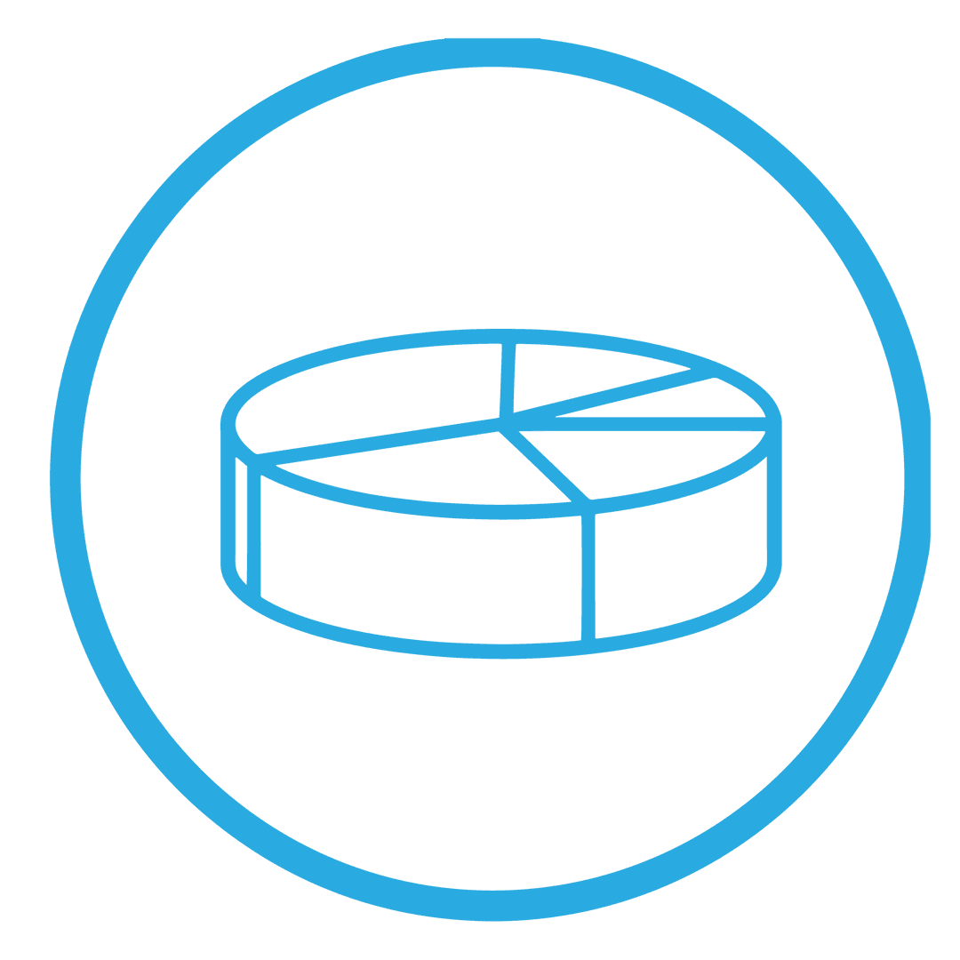 Transparent Circle Diagram Icon for Business Concepts