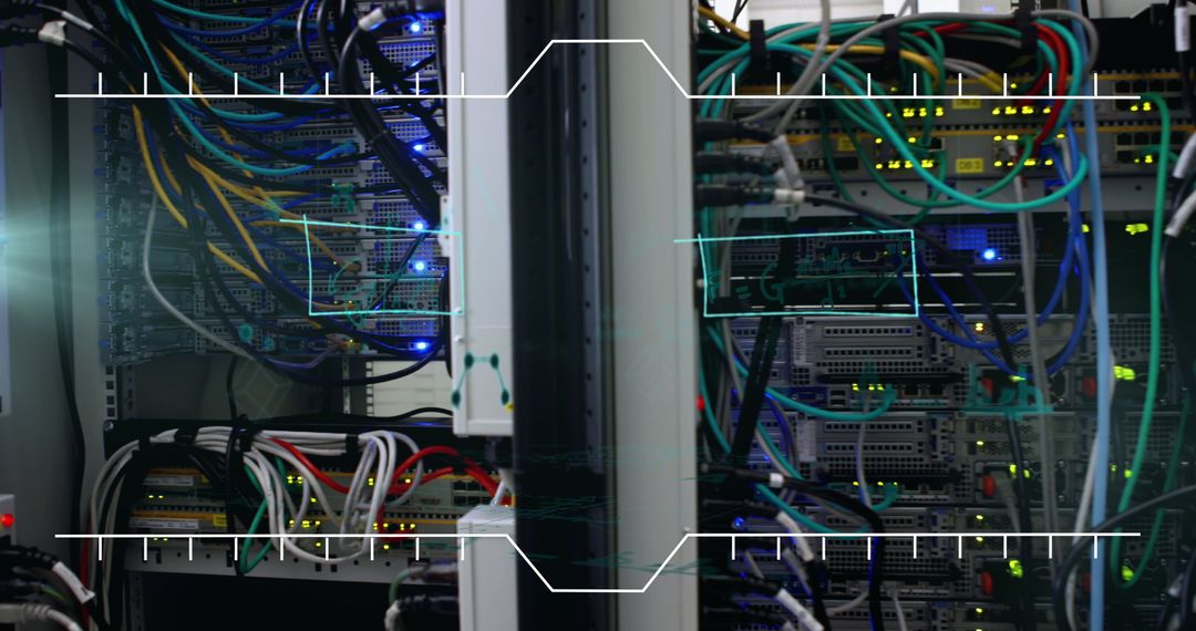 Digital Interface and Mathematical Equations on Server Network