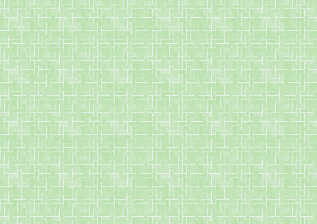Seamless Green Abstract Pattern on Transparent Background
