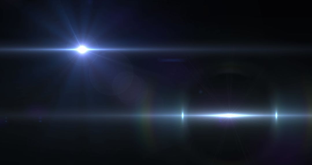 Dynamic White Light Beam Against Black Backdrop