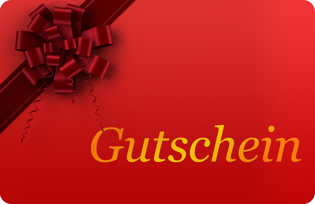 Gutschein Card with Red Ribbon and Transparent Background - Download Free Stock Images Pikwizard.com