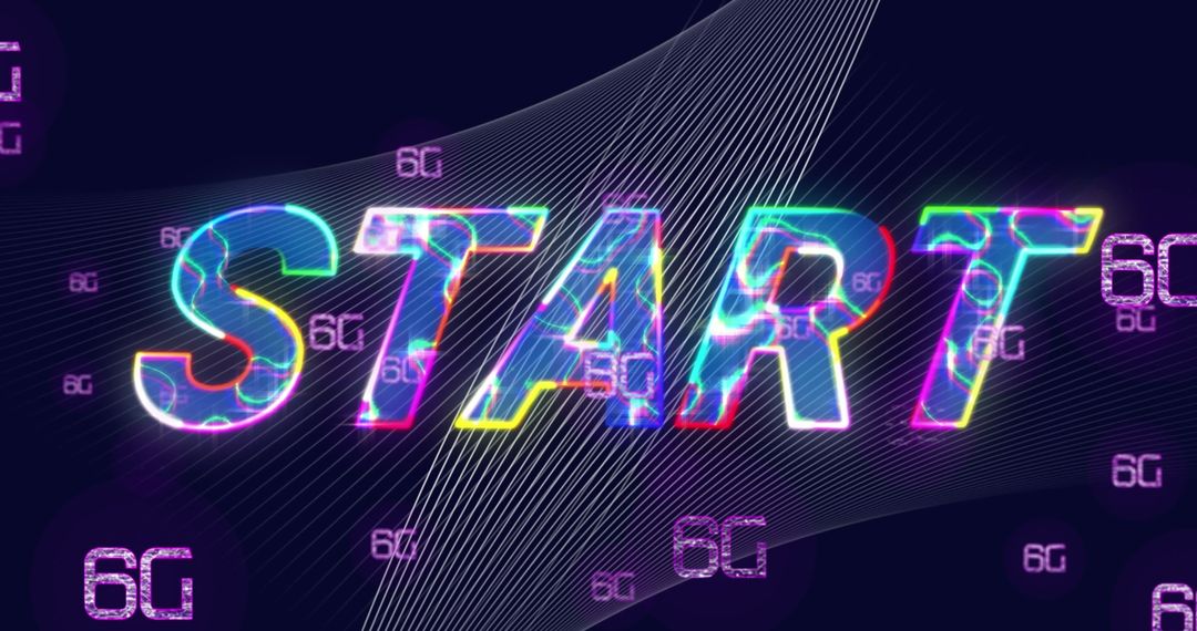 Colorful Start and 6G Concept with Data Processing Elements